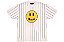 Drew House Camiseta Mascot ss Navy Pinstripe Branca - Imagem 1