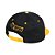 Drew House Boné Mascot Snapback Preta e Amarela - Imagem 2