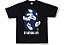 Bape Camiseta Sta Random by Bathing Ape Preta e Azul - Imagem 1