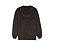 Pleasures Moletom Sour Washed Crewneck Preta - Imagem 1