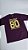 Stussy Camiseta 80 Stripes Roxa - Imagem 1