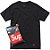 Supreme x Hanes Camiseta Tagless Preta Unidade - Imagem 1