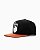 Stussy Boné Twill Stock 8 Ball Preta e Laranja - Imagem 2