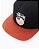 Stussy Boné Twill Stock 8 Ball Preta e Laranja - Imagem 3