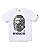 Bape Camiseta A Bathing Ape Big Ape Head Snake Branca - Imagem 1