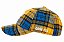 Palace Boné Gore-Tex Plaid P 6-Panel Azul e Amarelo - Imagem 2