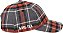 Palace Boné Gore-Tex Plaid P 6-Panel Cinza e Vermelho - Imagem 3