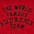 Supreme Moletom Team Flocked Vermelho - Imagem 3