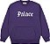 Palace Moletom Ye Olde Crew Roxo - Imagem 1