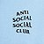 Anti Social Social Club Moletom Mind Games Azul - Imagem 2