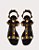 Valentino Garavani Sandalia Roman Stud Flat Calfskin - Imagem 3
