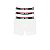 Denim Tears Cueca Boxer Branca - Imagem 1