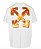 Off-White Camiseta Metal Arrow Branca e Laranja - Imagem 2