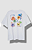 Off-White Camiseta Floral Embroidered Arrow Branca - Imagem 2