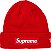 Supreme x New Era Touca Box Logo Vermelha - Imagem 2