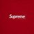 Supreme Moletom Box Logo (FW23) Vermelho - Imagem 2