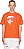 Bape Camiseta Ape Face STA Laranja - Imagem 1