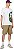 Bape Camiseta ABC Camo Side Big Ape Head Branca - Imagem 1