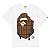 Bape Camiseta Valentine Chocolate Ape Head Tee (SS23) Branca - Imagem 1