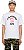 Bape Camiseta ABC Camo College Branca e Rosa - Imagem 1
