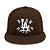 New Era Los Angeles X Born x Raised Boné Dodgers 60Th Anniversary Patch Marrom - Imagem 1