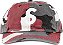 Supreme Boné Pigment Print S Logo 6-Panel (FW23) Vermelho - Imagem 1