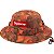 Supreme Bucket Washed Canvas Boonie (FW24) Camo Laranja - Imagem 1