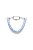 Heron Preston x H&M Pulseira Bike-chain-inspired Light Blue - Imagem 3