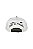 Hellstar Boné Shark Teeth Preto e Branco - Imagem 1