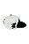 Hellstar Boné Shark Teeth Preto e Branco - Imagem 2