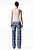 Heron Preston x H&M Calça Jeans Loose Azul - Imagem 5