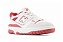 New Balance 550 Astro Dust White/Red - Imagem 1