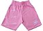 Corteiz Bermuda Moletom Division '20 Shorts Rosa - Imagem 1