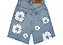 Denim Tears Bermuda The Cotton Wreath Jean Short Light Wash - Imagem 2