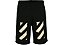 Off-White Bermuda Tape Arrows Preta e Bege - Imagem 2