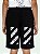 Off-White Bermuda Airport Tape Preta - Imagem 2