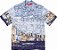 Supreme Camisa Mosaic Azul - Imagem 1