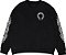 Chrome Hearts Moletom Horseshoe Logo Preta - Imagem 1