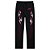 Hellstar Calça Moletom Sports Future Flame Relaxed Fit Preta - Imagem 2