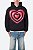 Mnml Moletom Broken Hearth Preta - Imagem 1