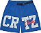 Corteiz Nylon Shorts Azul - Imagem 1