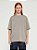 Moncler Camiseta Cotton Logo Cinza - Imagem 1