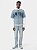 Amiri Camisa Jeans Sunfaded Baseball - Imagem 3
