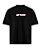 Off-White Camiseta Round Logo Skate Preta - Imagem 1