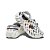 Crocs x NBA All Star Echo Clog Branca - Imagem 3