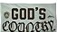 Travis Scott Bandeira God’s Country Azul - Imagem 1