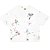 Gallery Dept. Camiseta Boardwalk Paint-Splattered Logo-Print Off-White - Imagem 1