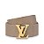 Louis Vuitton Cinto Reversivel LV Initiales 30mm Bege - Imagem 2