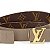 Louis Vuitton Cinto Reversivel LV Initiales 30mm Bege - Imagem 3