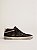 Golden Goose Mid Star in Nubuck Leather Black - Imagem 1